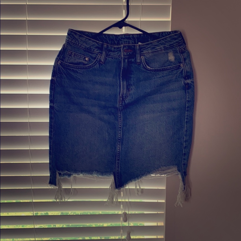 Midi skirt jeans